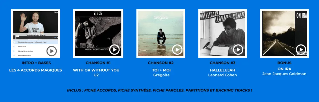 Cours de piano débutant