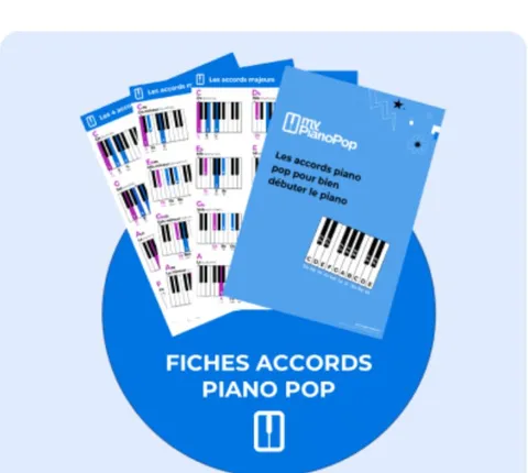 Le dictionnaire PDF des accords de base au piano