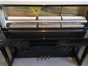 Piano avec mécanisme visible pour comprendre le fonctionnement du piano