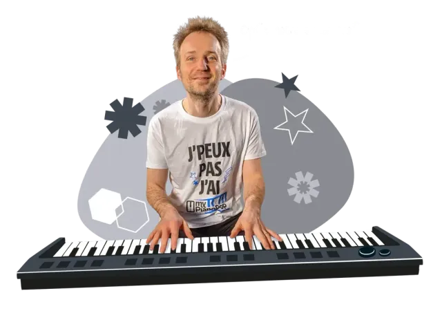 Cyrille, Professeur de piano, pédagogue en chef de MyPianoPop