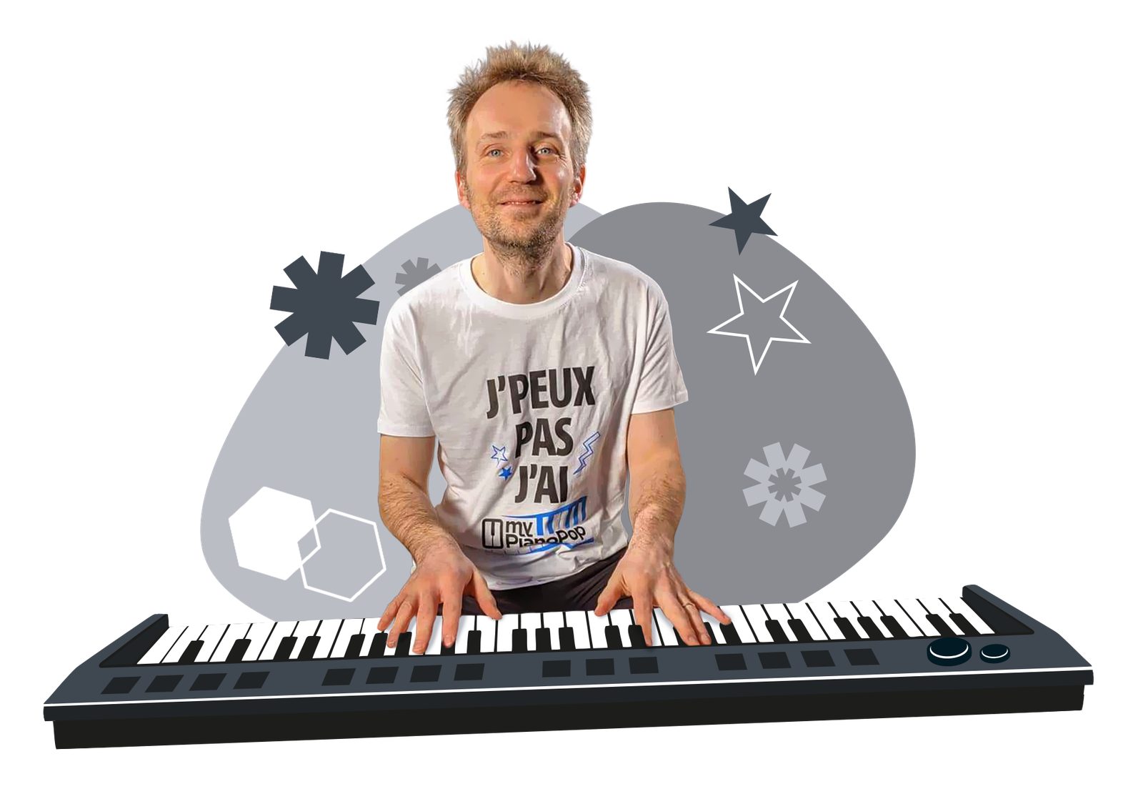 Cyrille au piano
