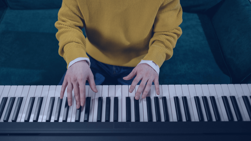Les accords de base au piano