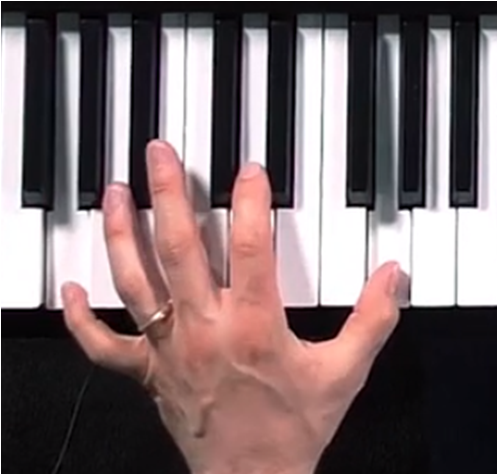 Octave jouée à la main gauche en piano pop