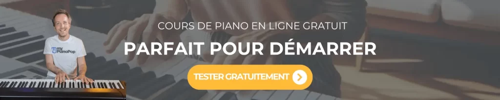 Cours de piano gratuit débutant