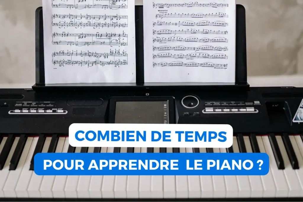 combien de temps pour apprendre le piano