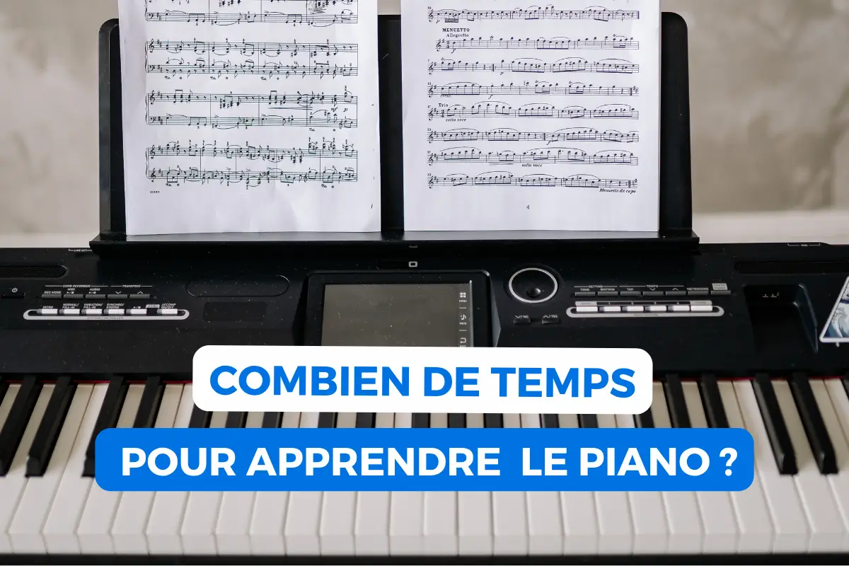 combien de temps pour apprendre le piano