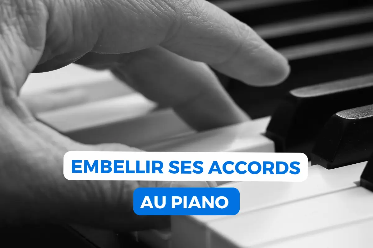 embellir les accords au piano