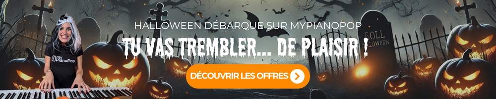 Chansons halloween piano